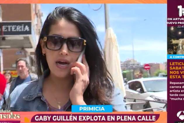 Gabriela Guillén insult pel carrer / Antena 3