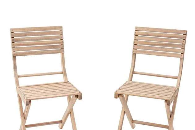 Pack 2 cadires d'exterior de fusta Solís NATERIAL 1