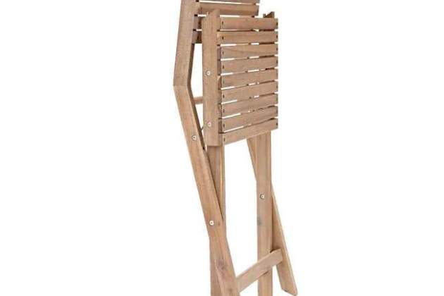 Pack 2 cadires d'exterior de fusta Solís NATERIAL