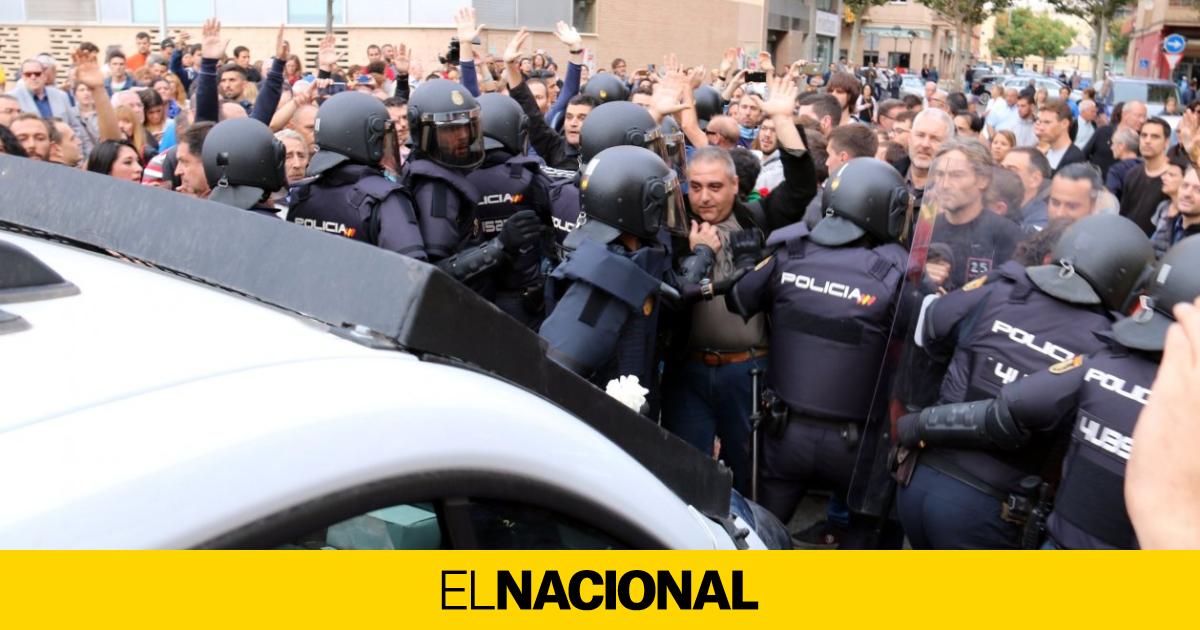 A juicio un policía español acusado de agredir un hombre que sufrió un