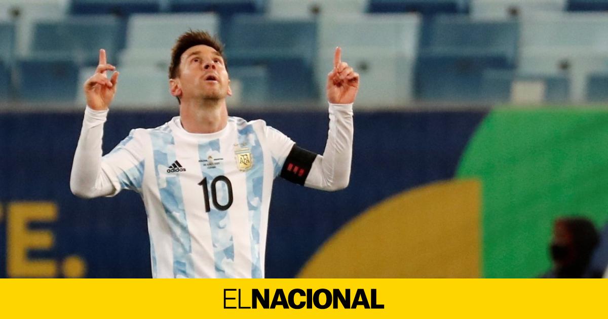 Messi de récord en récord en Argentina y mandando en la Copa América