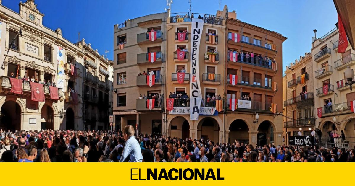 Acci N Independentista En La Diada Castellera De Valls