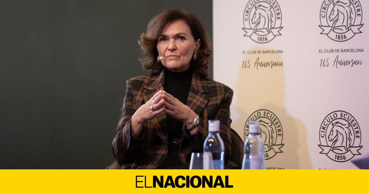 Sancionar El Psoe A Carmen Calvo Por Romper La Disciplina De Voto Por