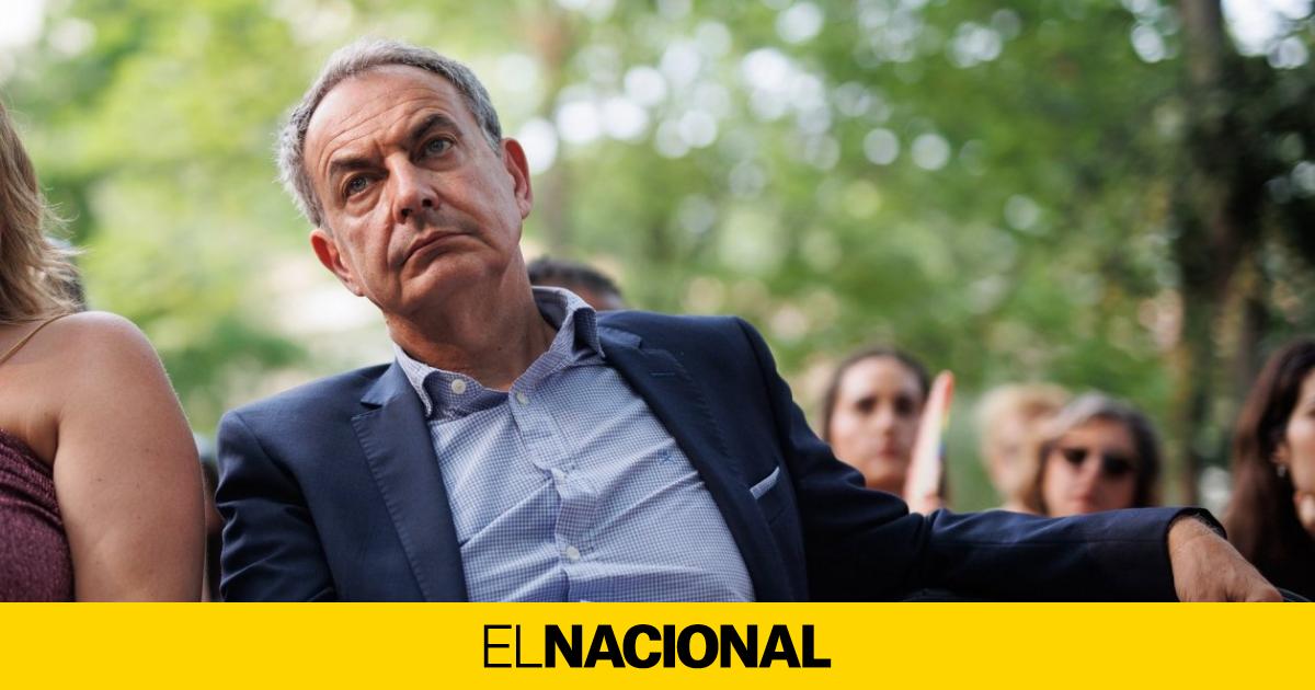 Zapatero alaba la gestión política de Pedro Sánchez en Catalunya y