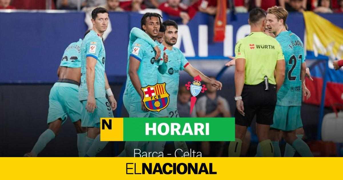 Barcelona Celta Alineaci N Horario Y D Nde Ver Por Tv Hoy El