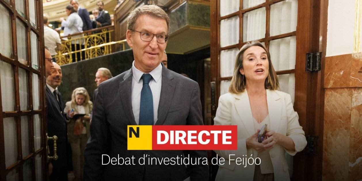 Investidura de Feijóo DIRECTO Discursos y última hora del debate en