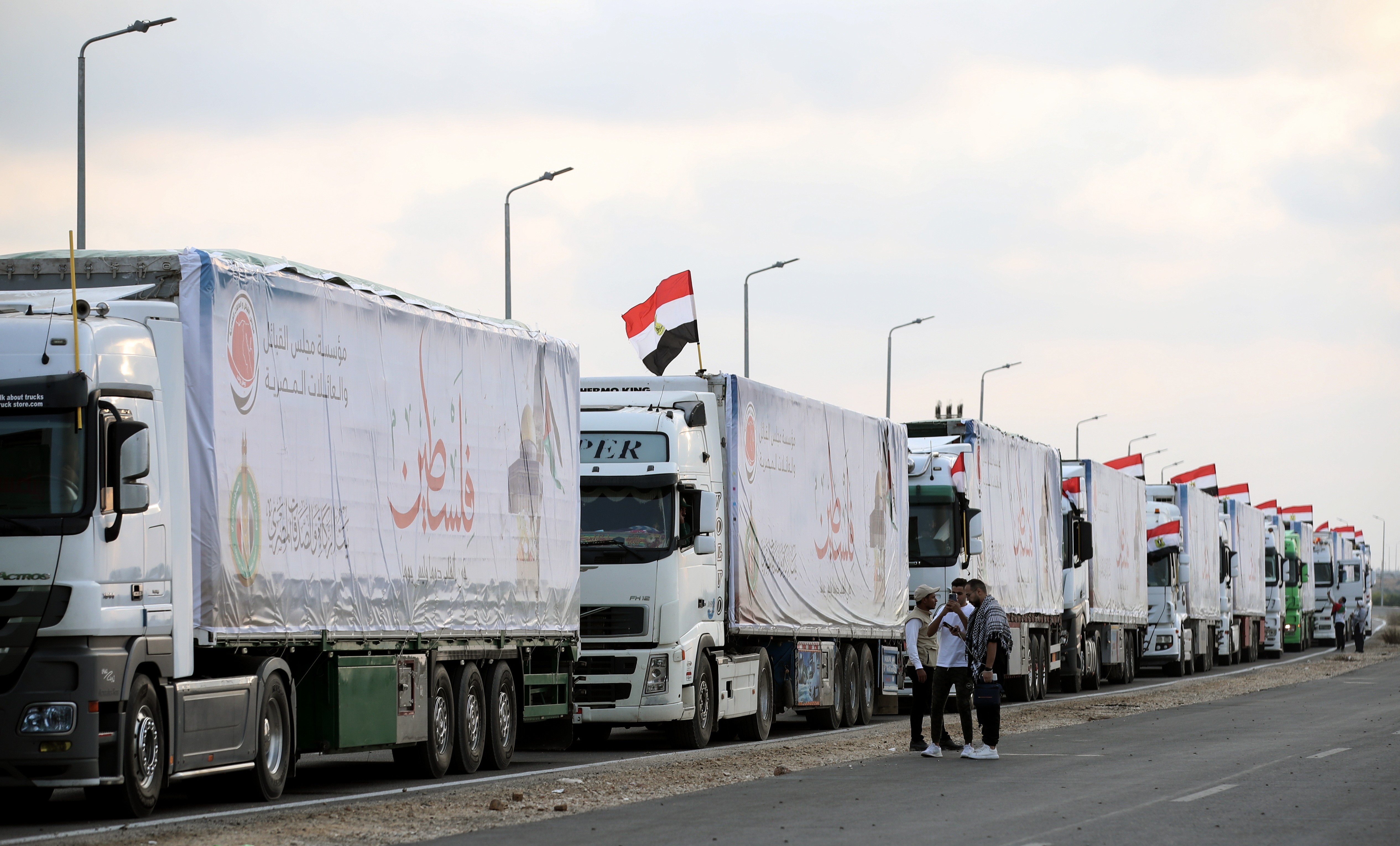 Gaza Espera Este Martes El Convoy Mayor De Ayuda Humanitaria Desde El