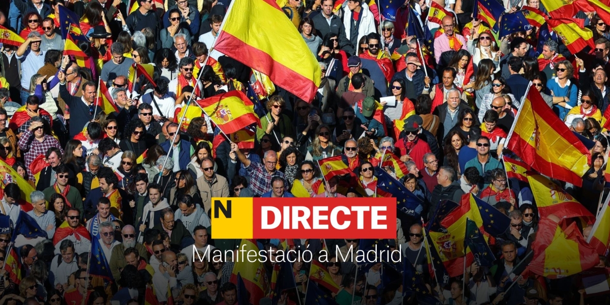 Manifestaci N En Madrid Contra La Amnist A Hoy Directo Ltima Hora