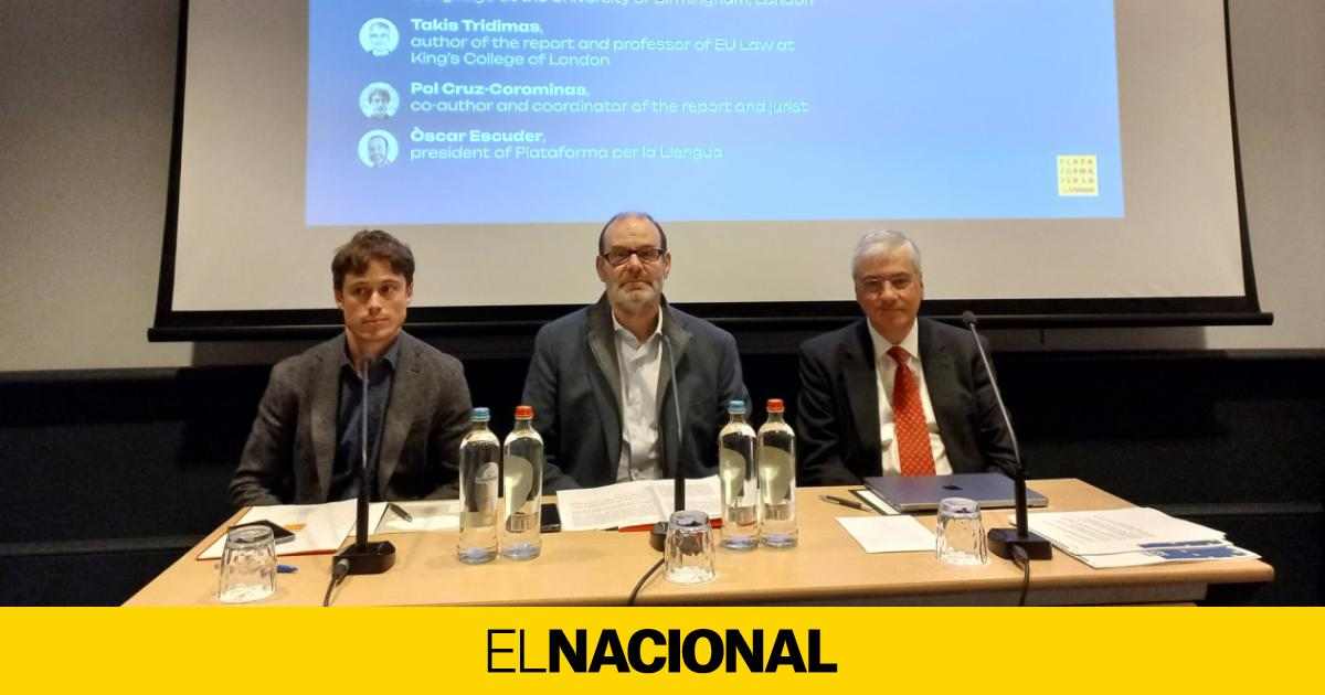 Plataforma per la Llengua sosté que no hi ha impediments legals per