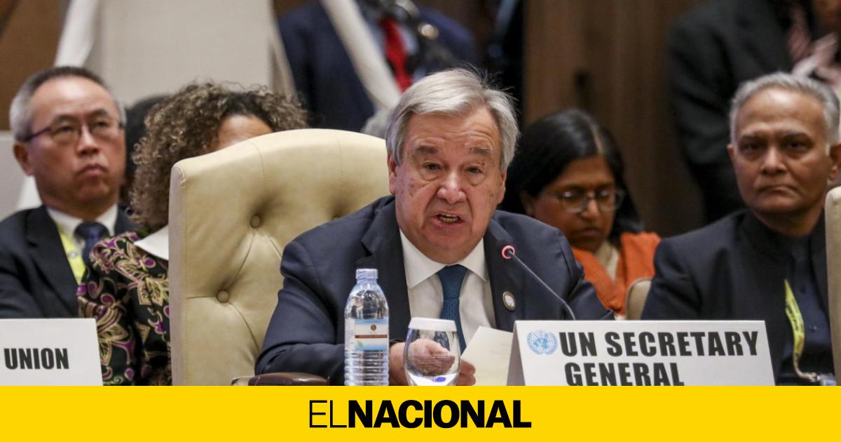 Guterres Onu Ve Inaceptable La Negativa De Israel A Reconocer El