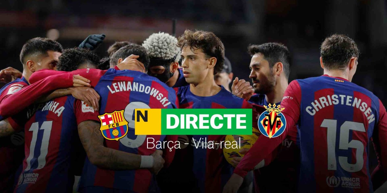 Barça Vila real de LaLiga EA Sports DIRECTE Resultat resum i gols