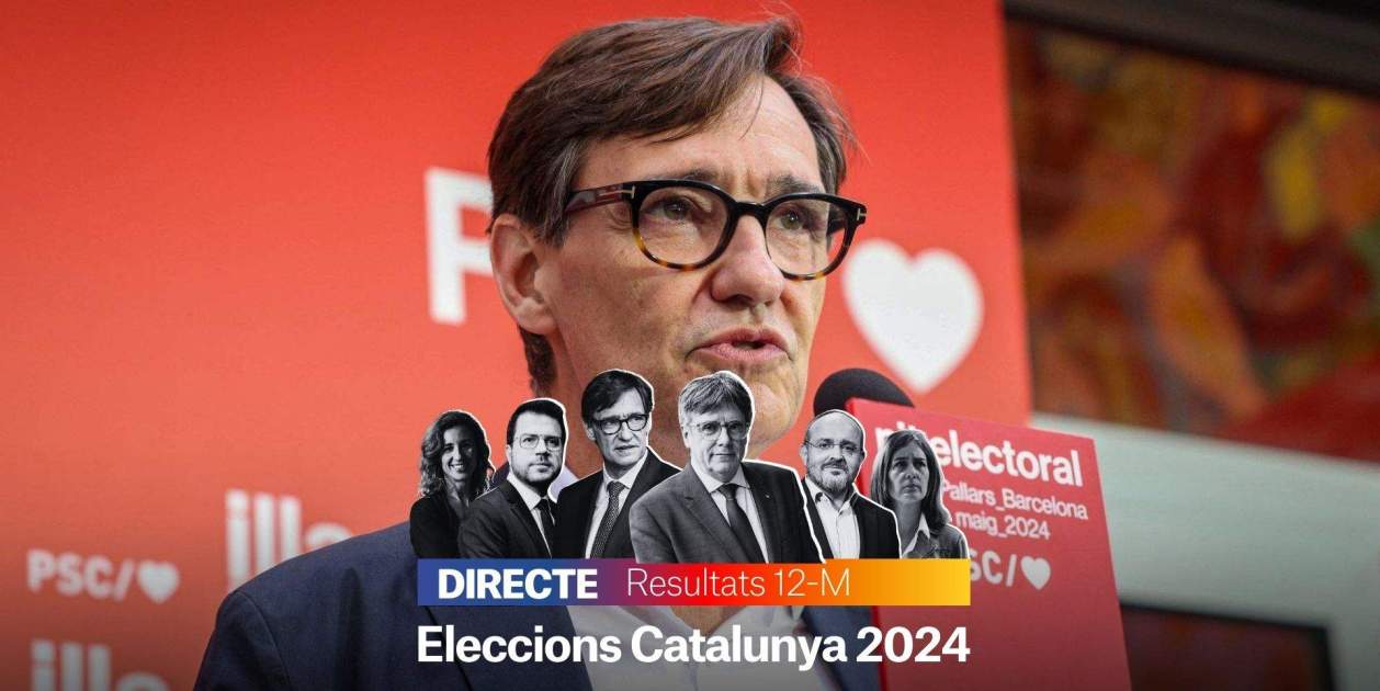 Resultados Elecciones Catalanas 2024 DIRECTO Salvador Illa Ganador