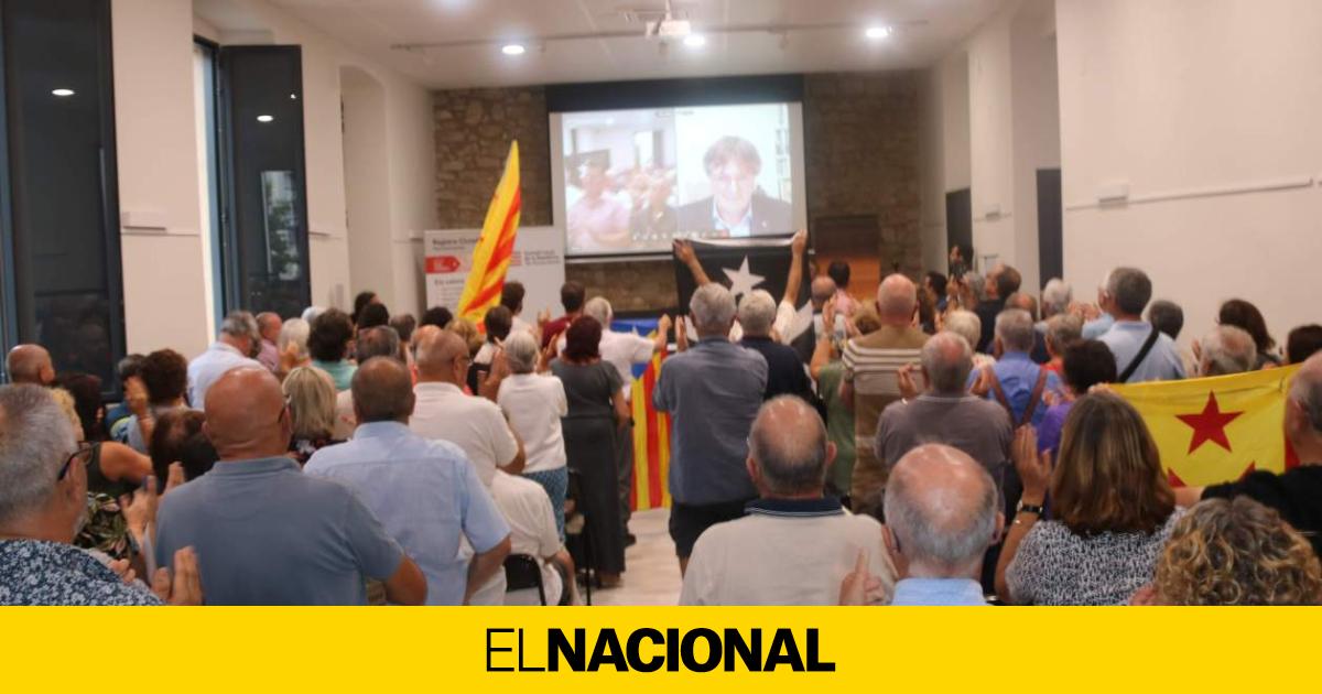 Puigdemont Reivindica L 1 O Davant Un Govern Militantment Hostil A L