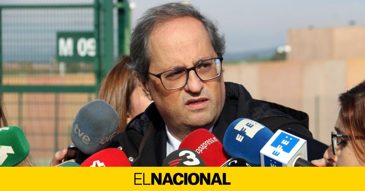 Torra Asegura Que S Nchez Y Turull Est N Determinados A Continuar La