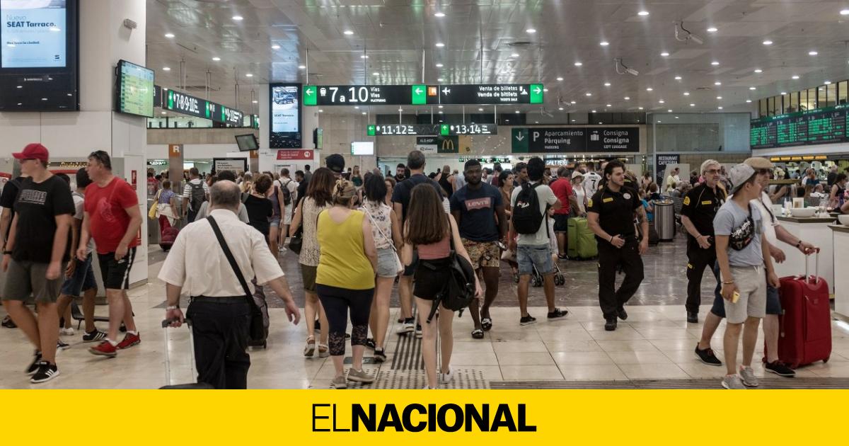 Retrasos de una hora en Rodalies por una avería en Sants