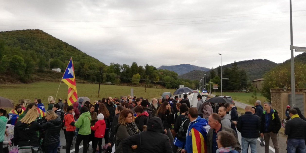 Múltiples talls a les carreteres catalanes en el setè dia de protestes