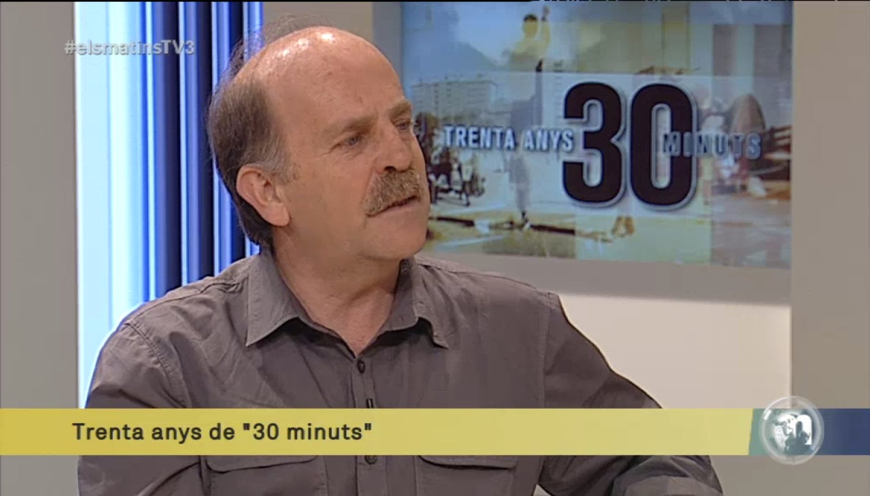 Eduard Sanjuán, un històric de TV3, anuncia que es retira: emoció dels companys