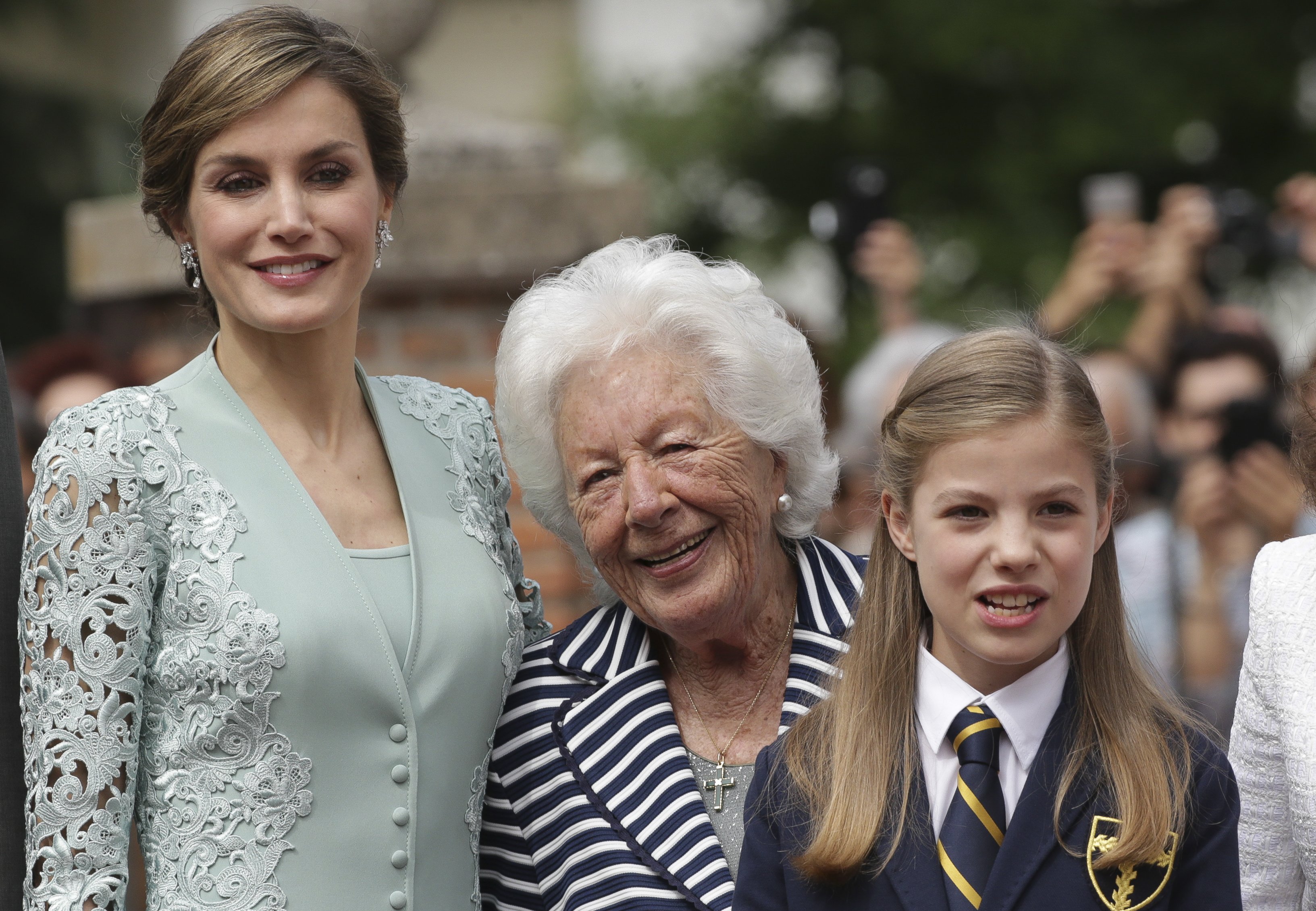 Menchu del Valle, abuela de Letizia, familia de reputación dudosa, se acostaba por dinero, era ‘La Patatina’