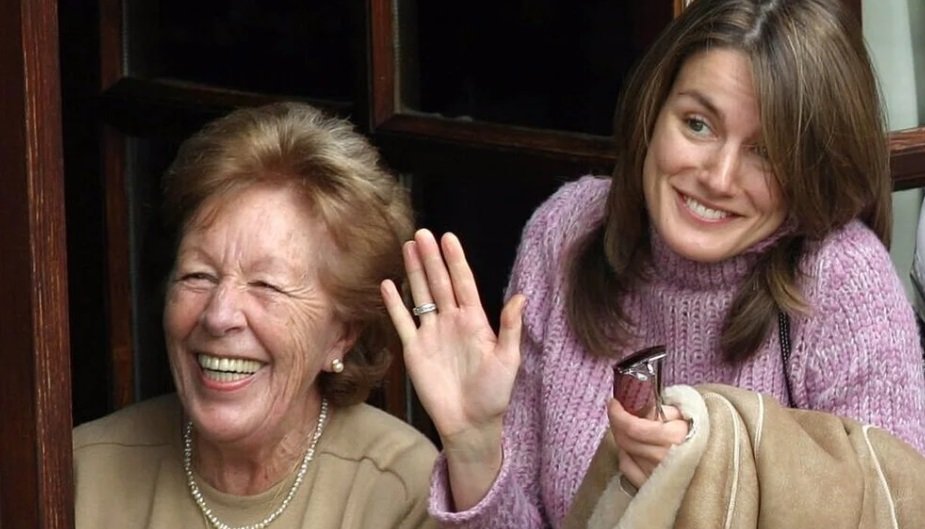 Menchu del valle, abuela de Letizia, se casó embarazada de otro hombre