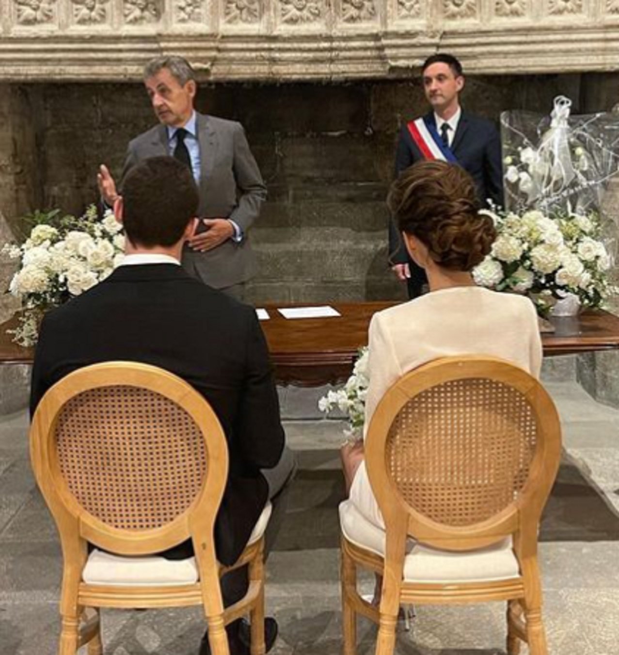 Se casan el hijo de Nicolás Sarkozy y la hermosa Natali Husic: fotos apasionadas