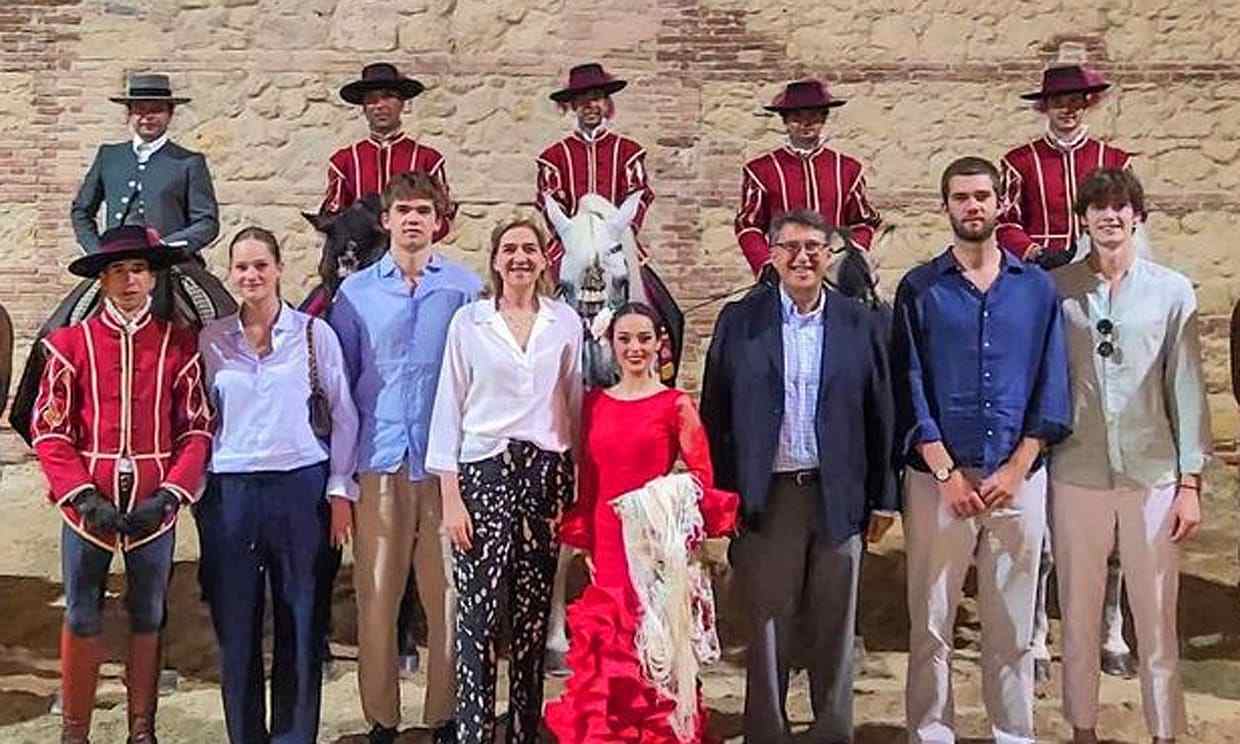 La infanta Cristina desaparece de Ginebra por un problema de salud agravado