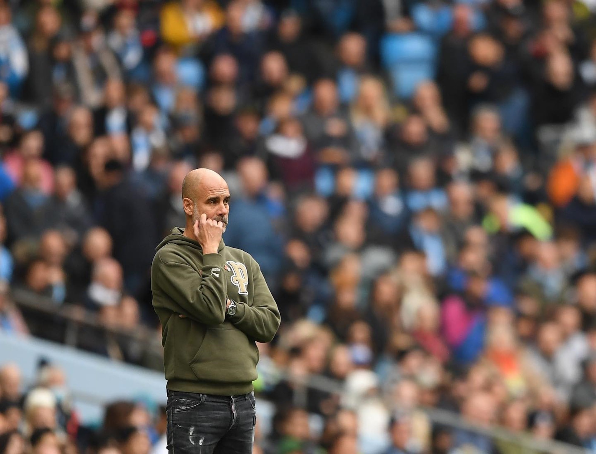 Pep Guardiola, profundamente emocionado al ver a un icono catalán: "Una maravilla"