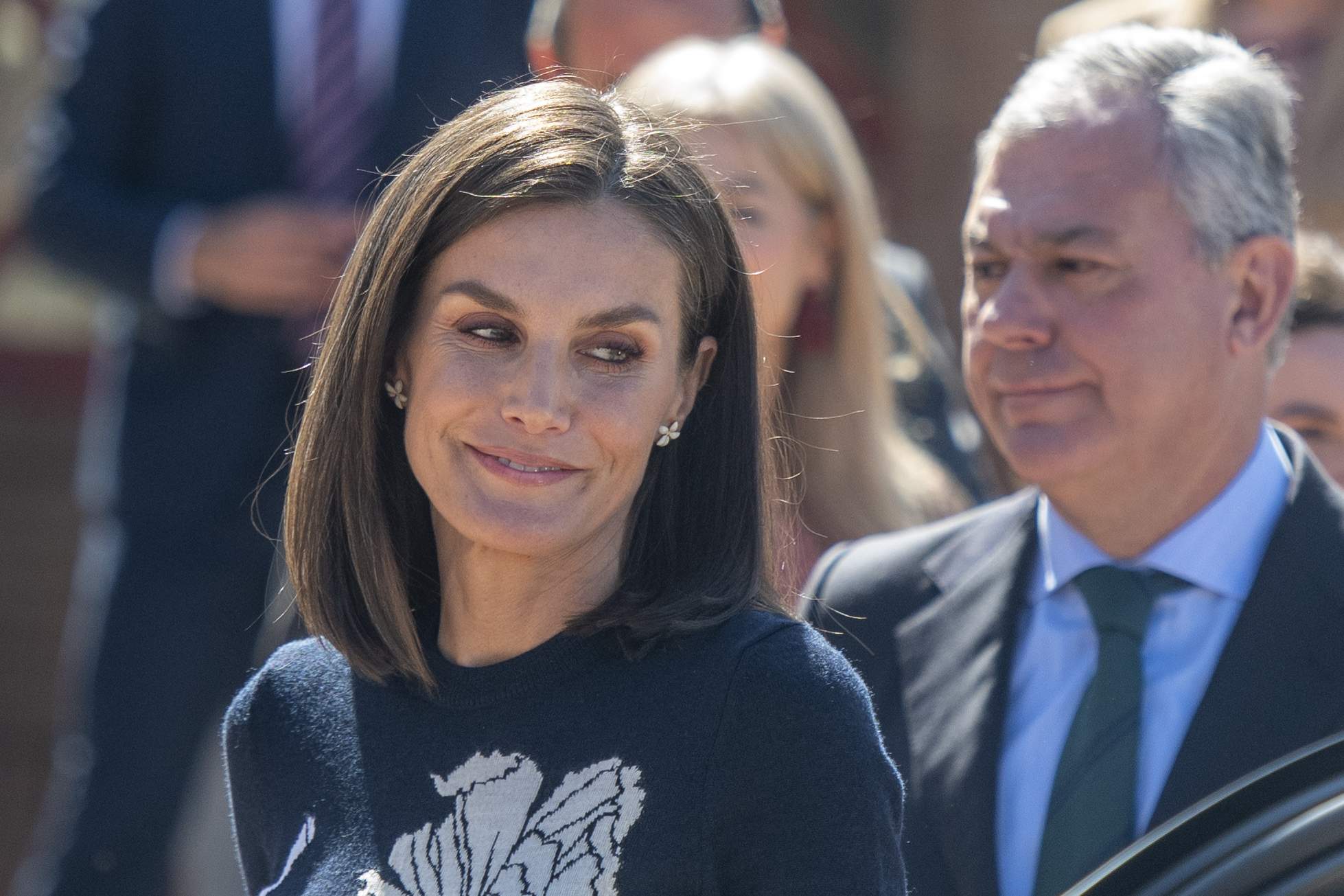 Letizia está siendo tratada por un episodio crónico que le provoca la caída de pelo