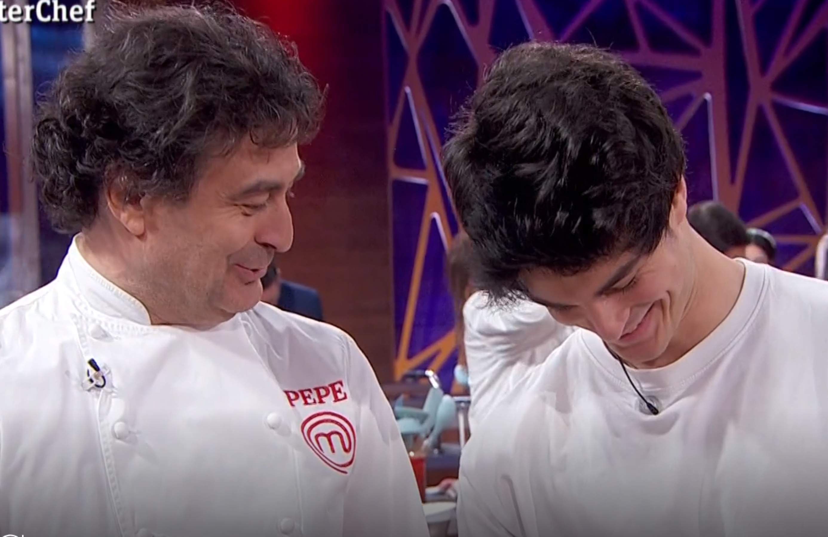 Pepe Rodríguez conmociona en 'MasterChef': la visita sorpresa de su hijo Jesús, son dos gotas de agua