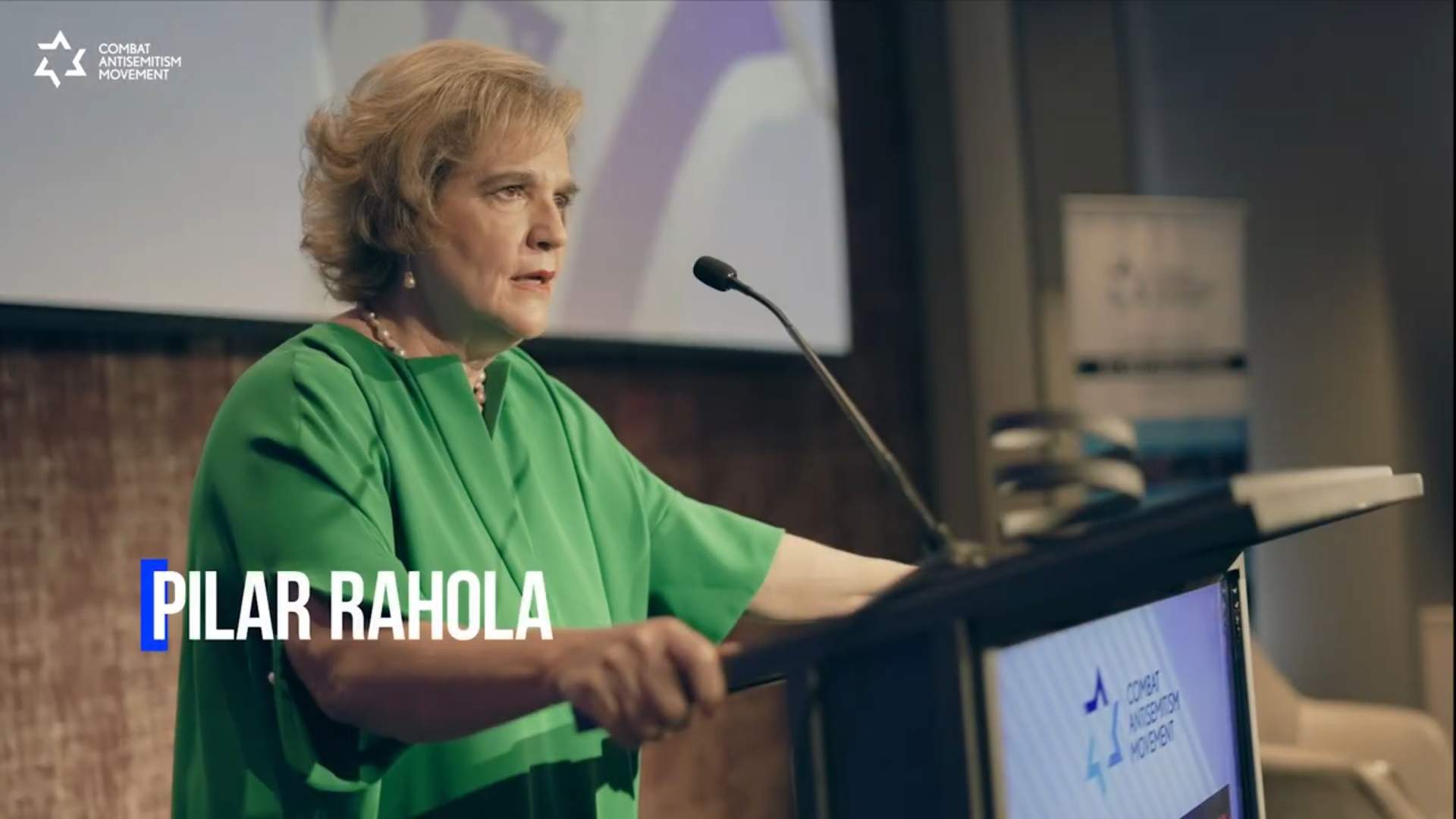 Pilar Rahola rep un important premi internacional en la lluita contra l'antisemitisme