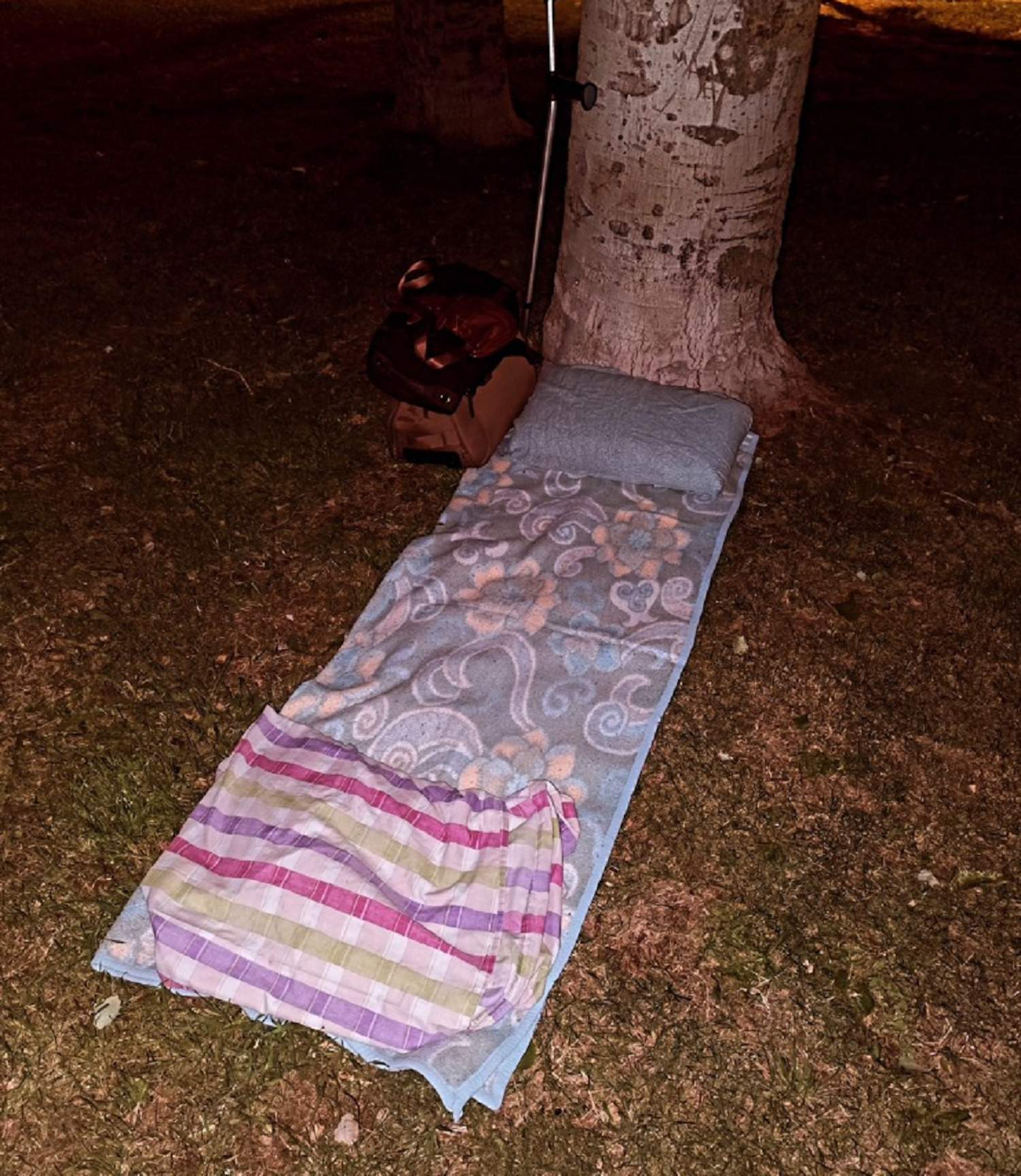 Drama de famoso cantante catalán, operado y durmiendo en la calle, junto a un árbol: "Jodido. Saldré adelante"