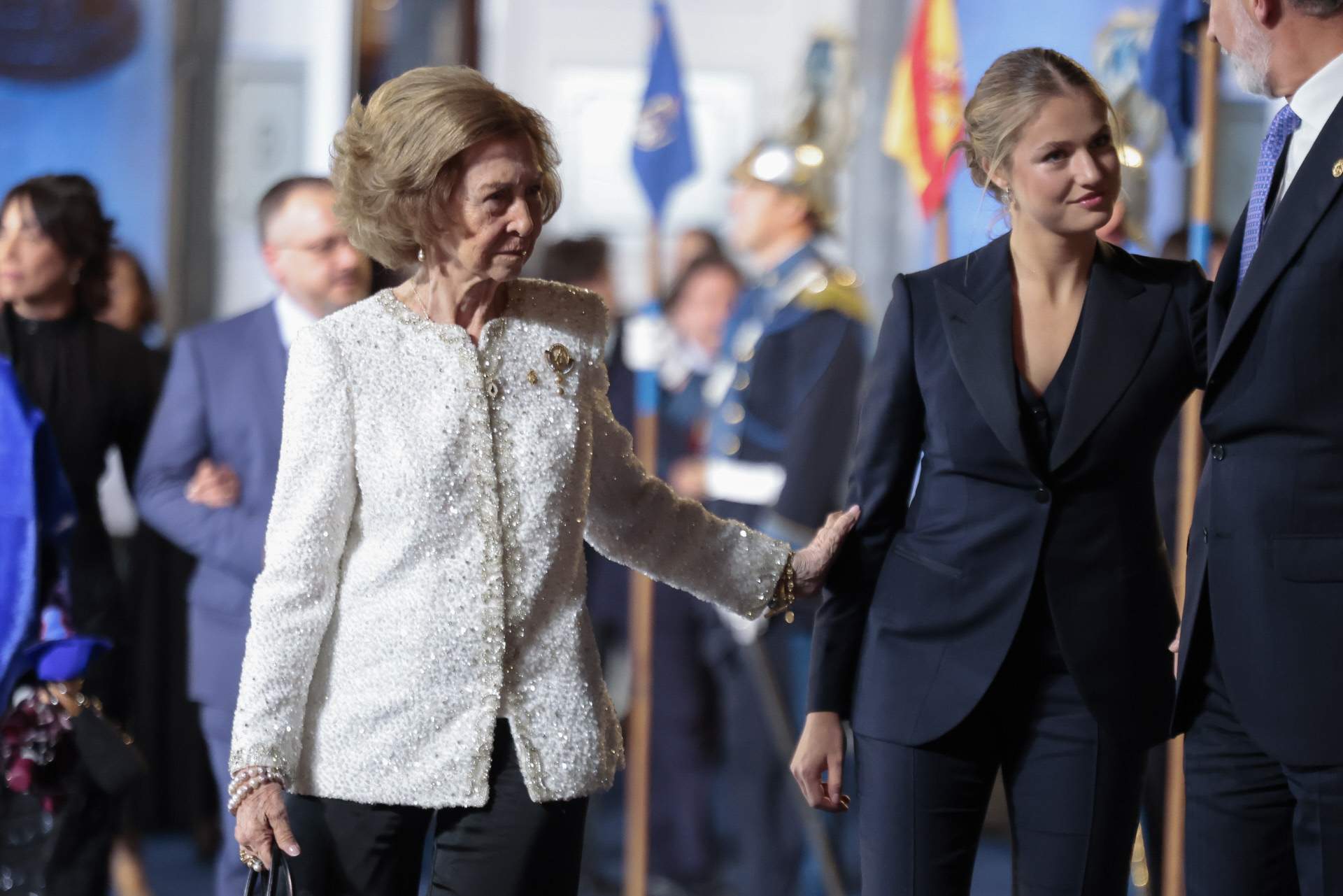 Tensión entre Leonor y Sofía por un gesto inapropiado a su abuela: "Madre mía"