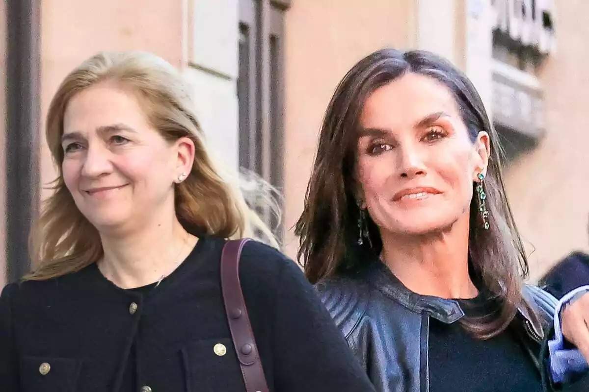 La infanta Cristina i Letizia, pitjor que mai a la festa d'aniversari a Zarzuela