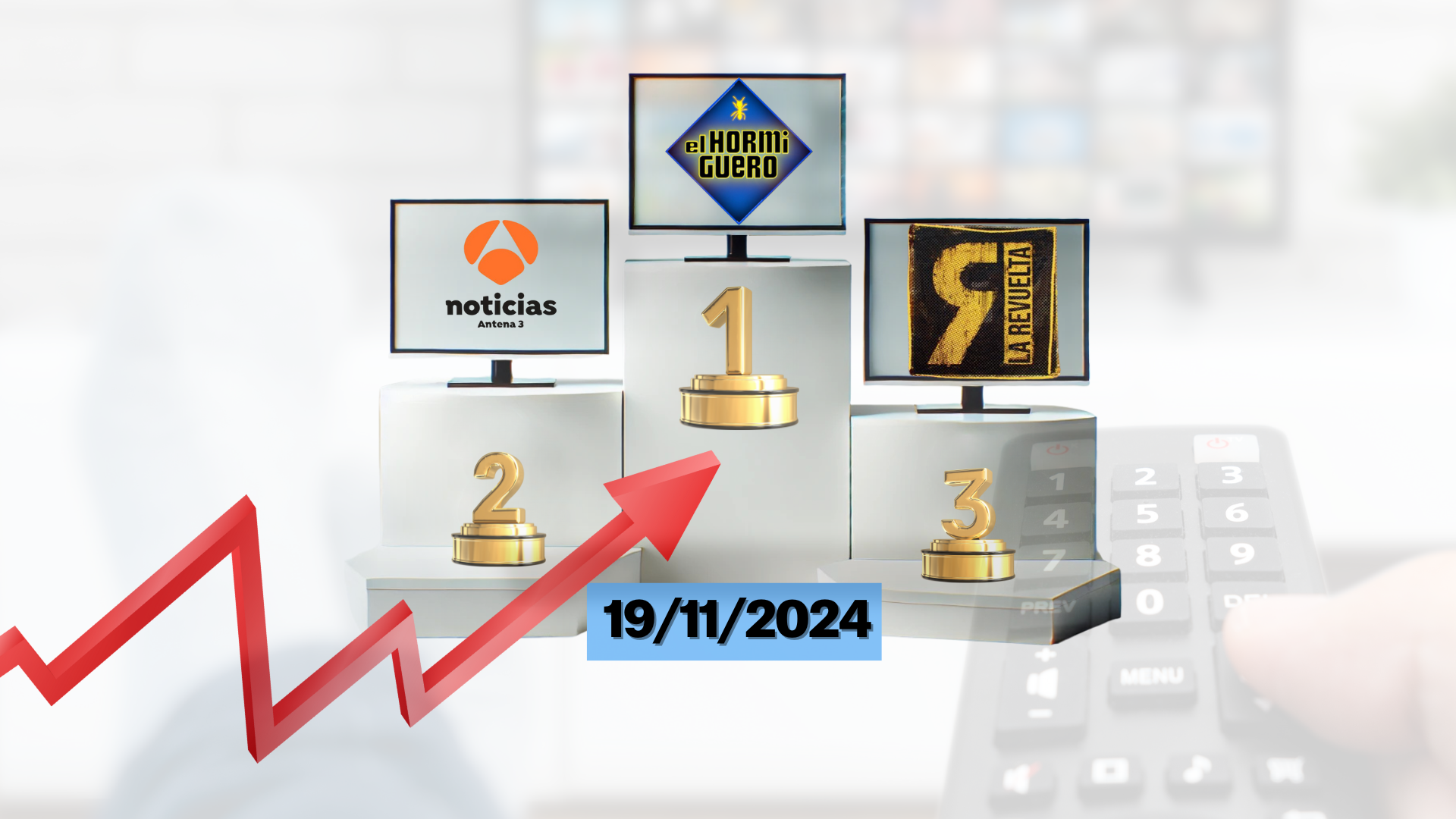 Audiències TV d'ahir, 19 de novembre de 2024