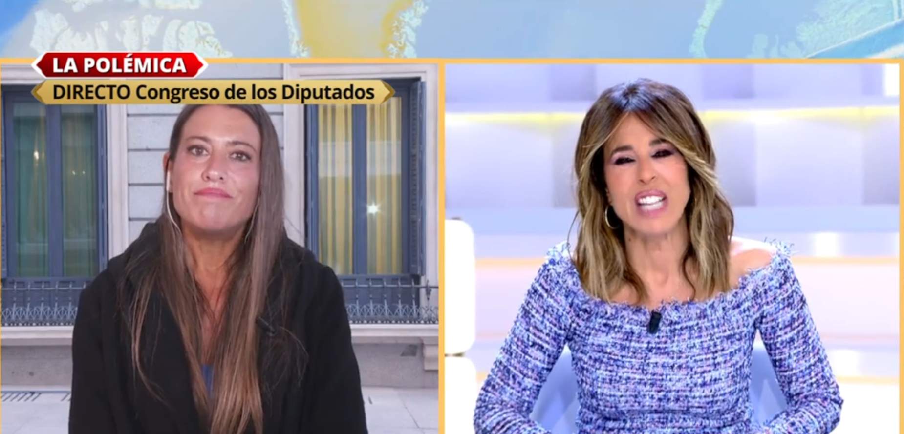 Míriam Nogueras dice "president Puigdemont" y Ana Terradillos: "Quién, no entiendo catalán"