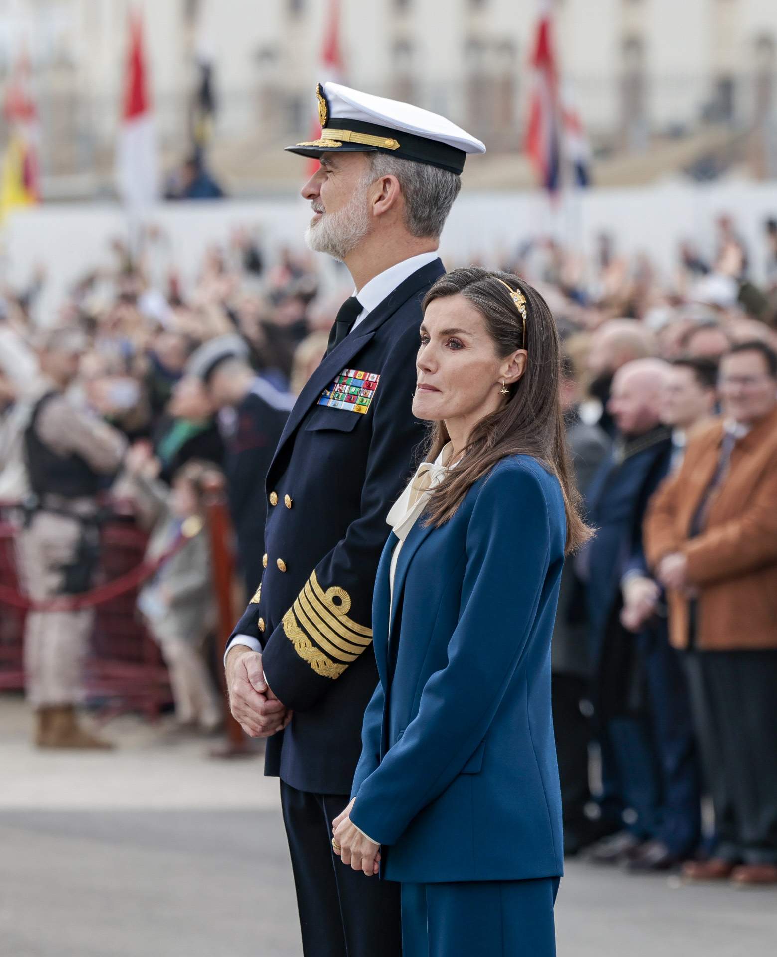 Qué tendrá que hacer Leonor en el buque donde estará 6 meses: "No se salva nadie". Letizia, deshecha, llorando