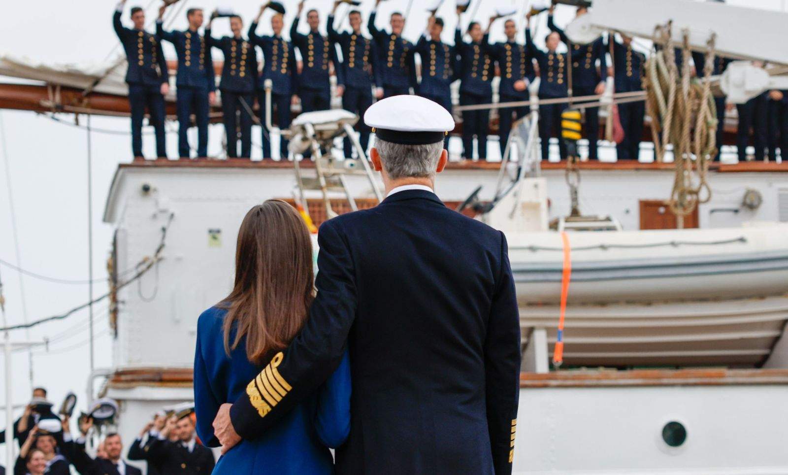 Letizia ha pedido la evacuación de Leonor de Elcano si no mejora en los  próximos días