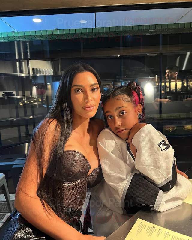 Kim Kardashian y North West