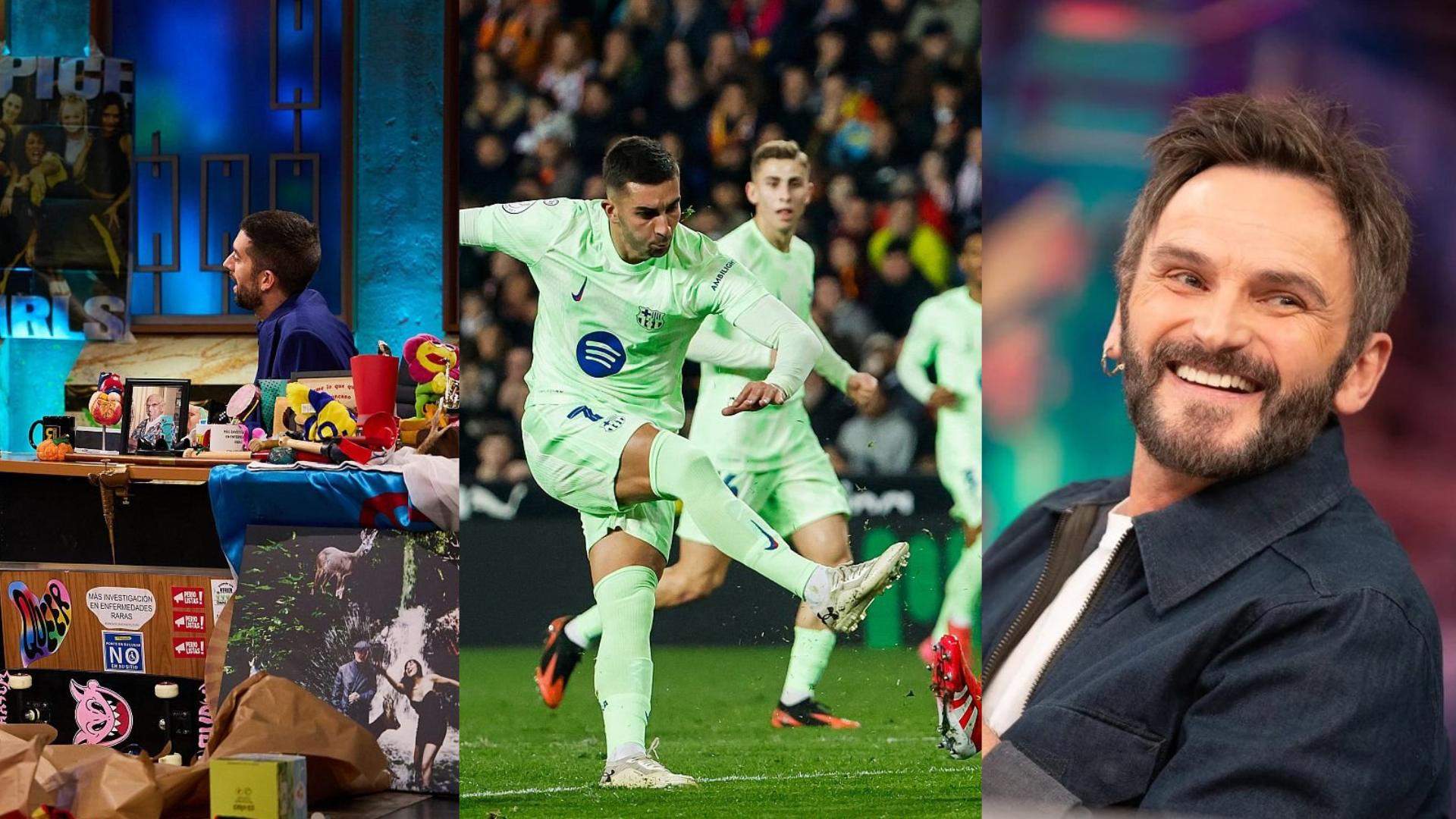 Audiencias TV de ayer, 6 de febrero: el Valencia - Barça lidera en La 1 pero hunde a 'La Revuelta'