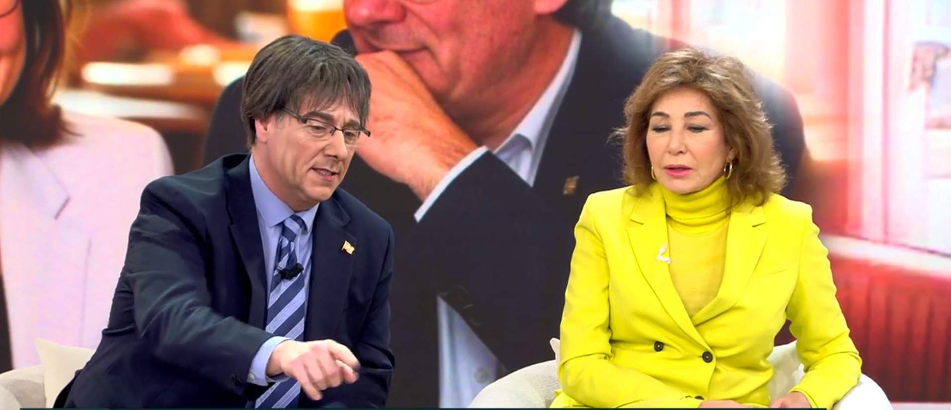 Ana Rosa Quintana obliga Carlos Latre a imitar Puigdemont i destil·len catalanofòbia