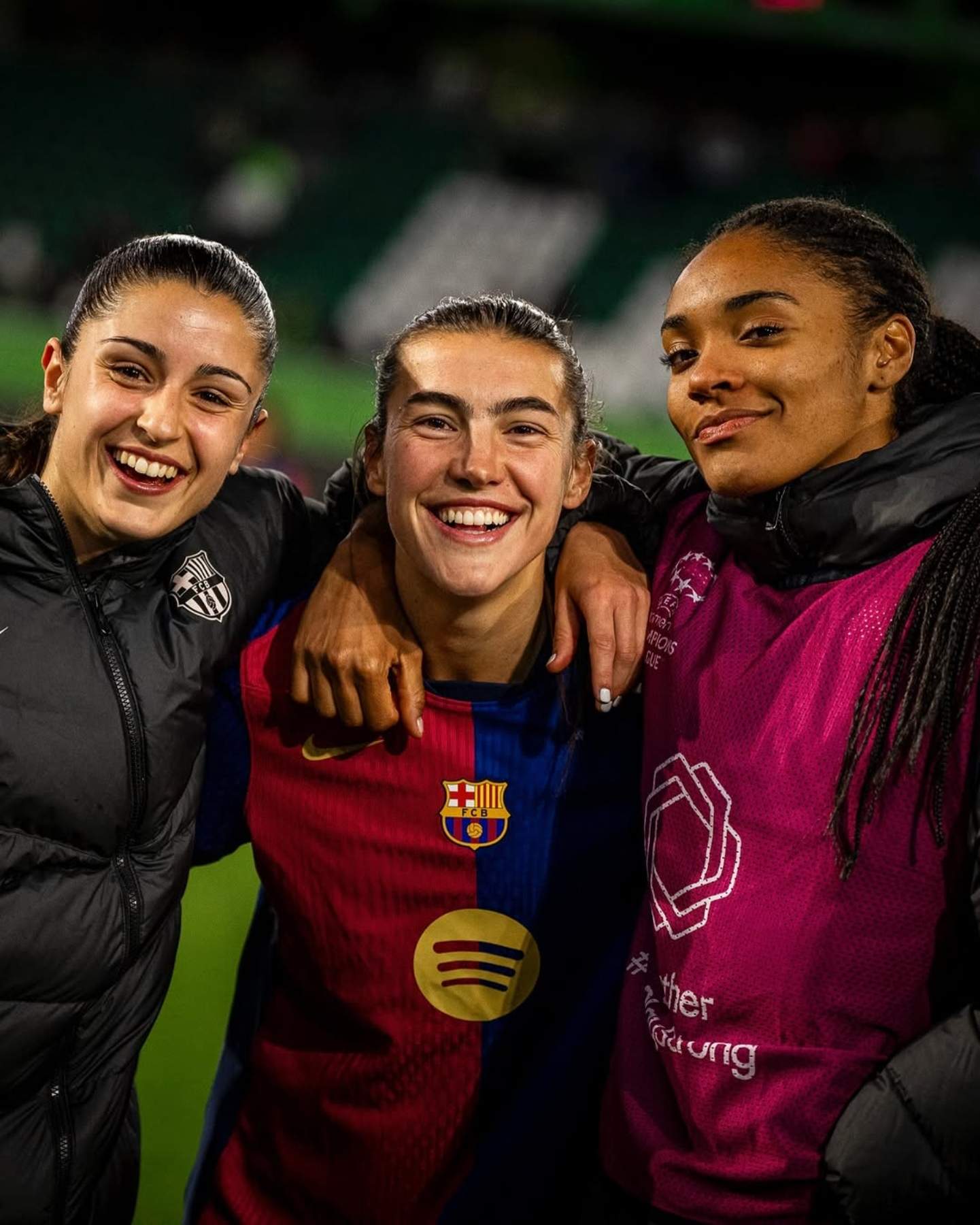 La visita de les jugadores del Barça femení a una companya especial: dia d'amigues a Barcelona