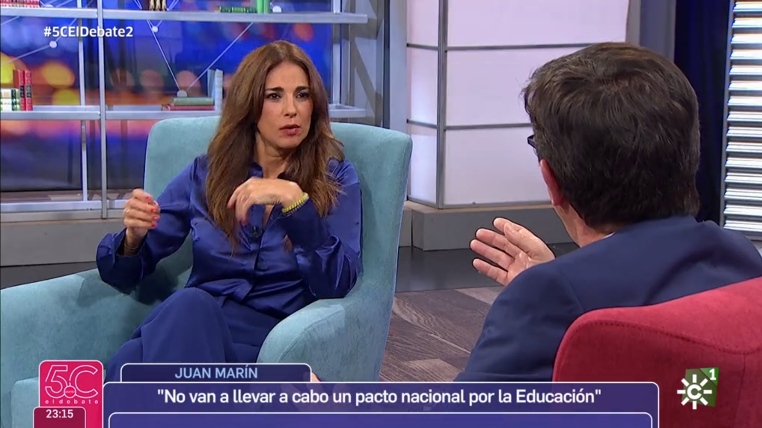 Chapuza ridícula de Mariló Montero en la tele andaluza de VOX "¿qué fuma?"