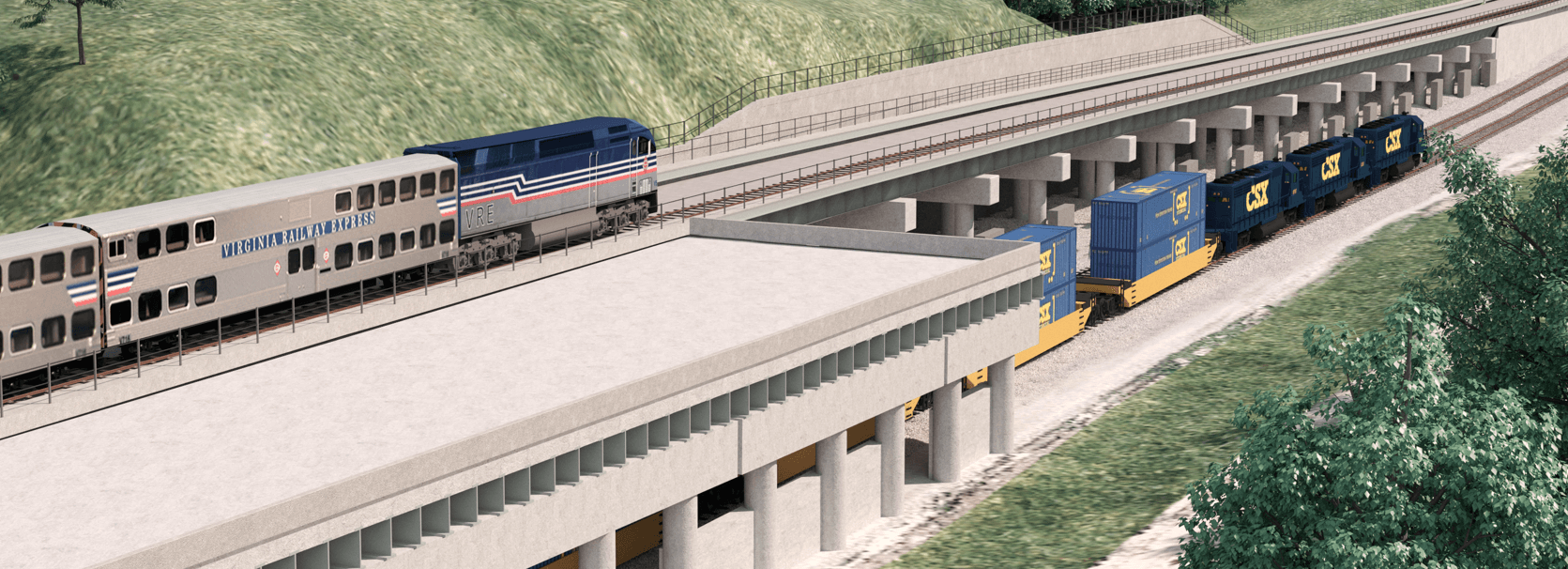 Flatiron (ACS) se adjudica dos proyectos ferroviarios en Virginia