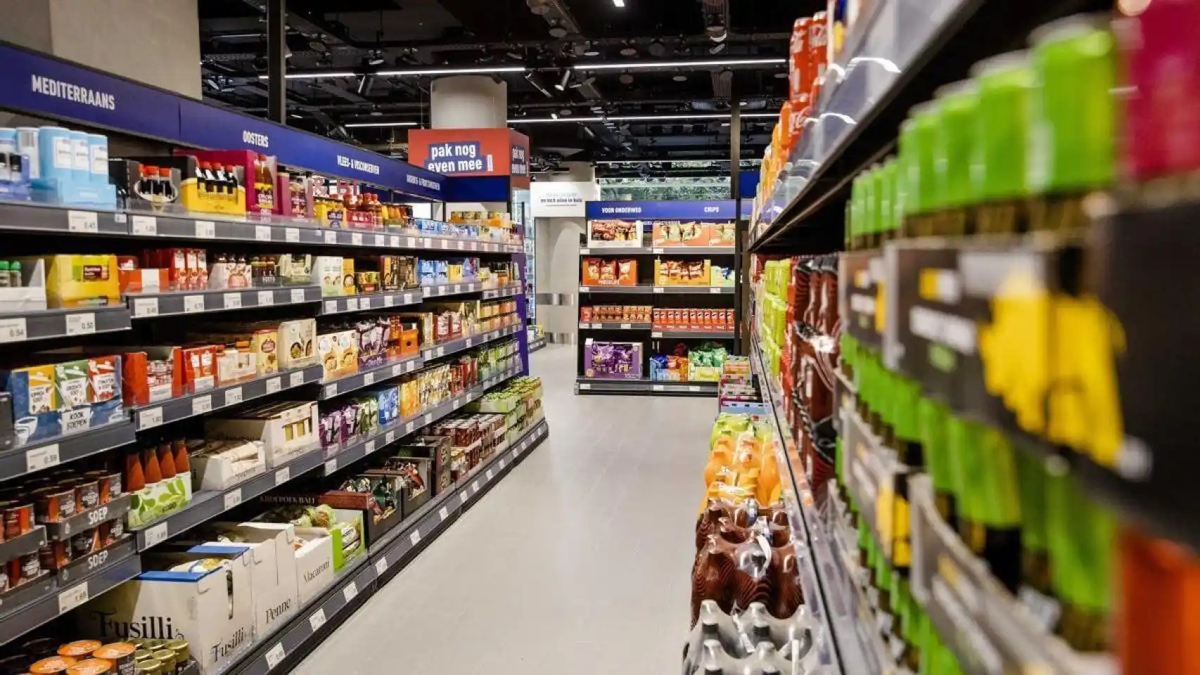 supermercado interior