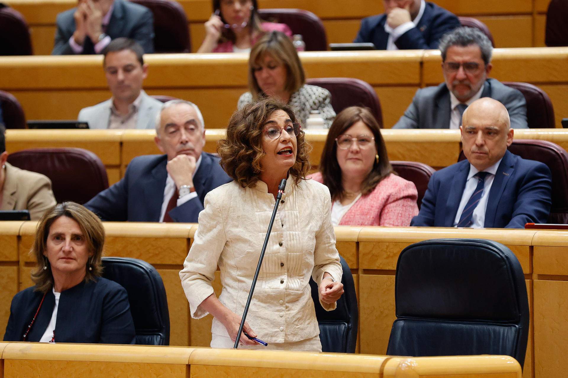 María Jesús Montero Senat EFE