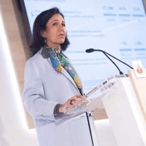 EuropaPress 5729333 presidenta banco santander ana botin presentacion resultados 2023 grupo