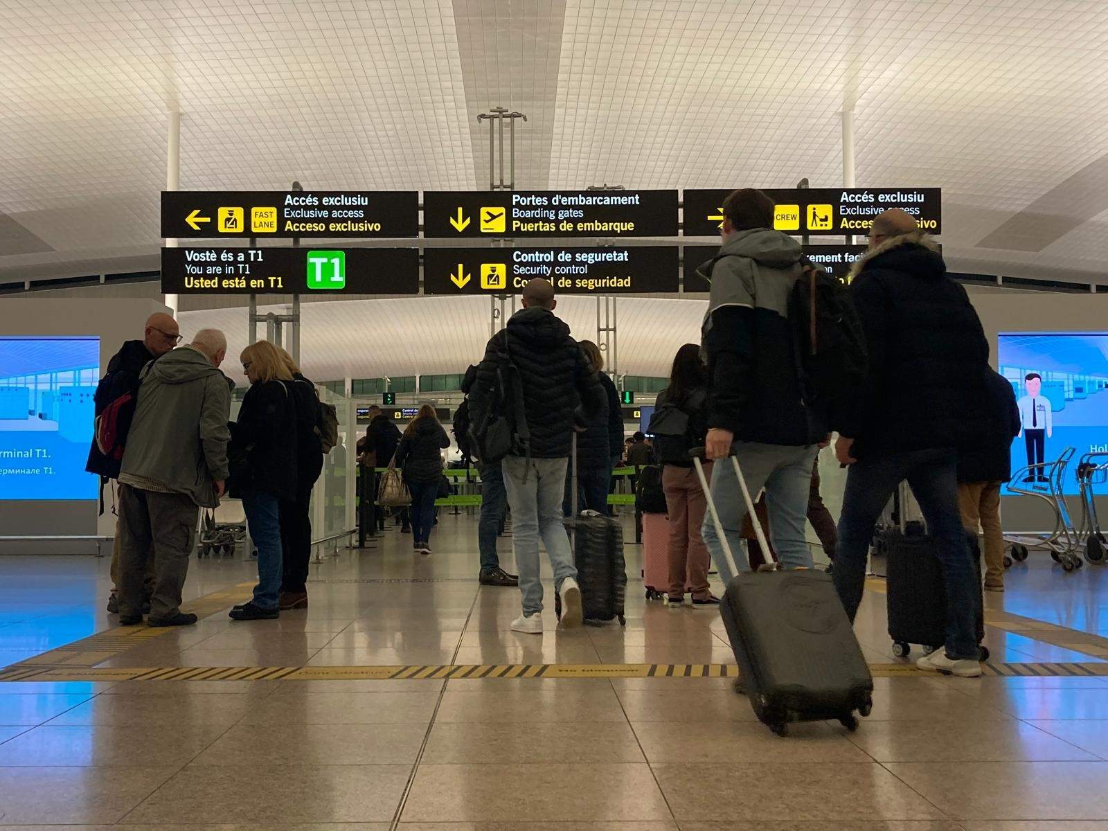 Barcelona-El Prat rep el rècord de 21 milions de passatgers entre gener i maig