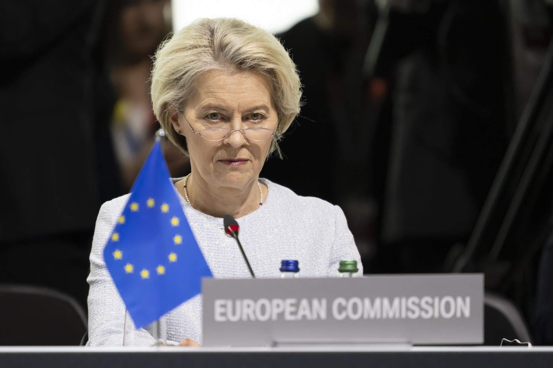 La presidenta de la CE, Ursula von der Leyen. Efe