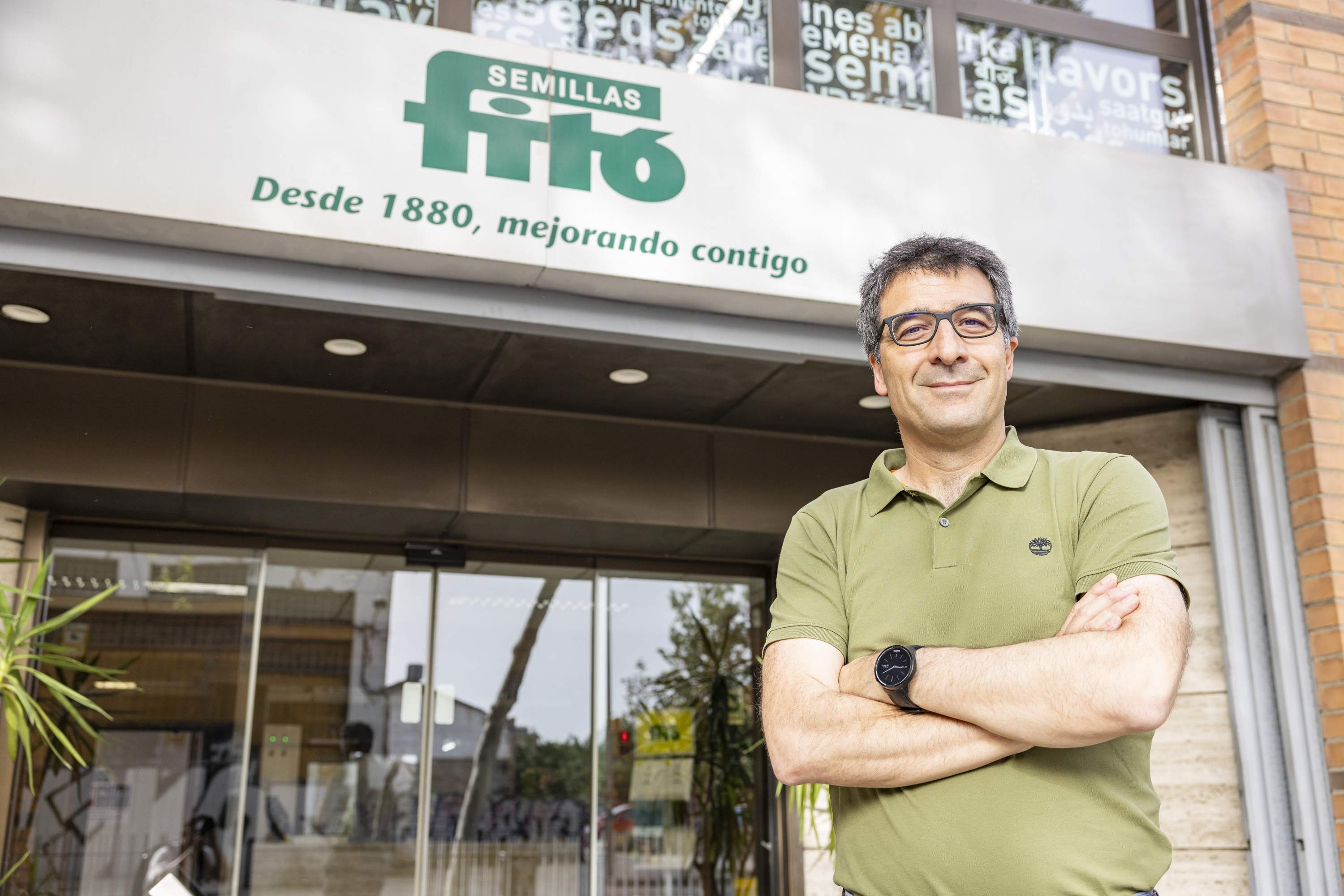 El president de Semillas Fitó, Eduard Fitó, és membre de la cinquena generació de la familia Fitó. Foto: Carlos Baglietto