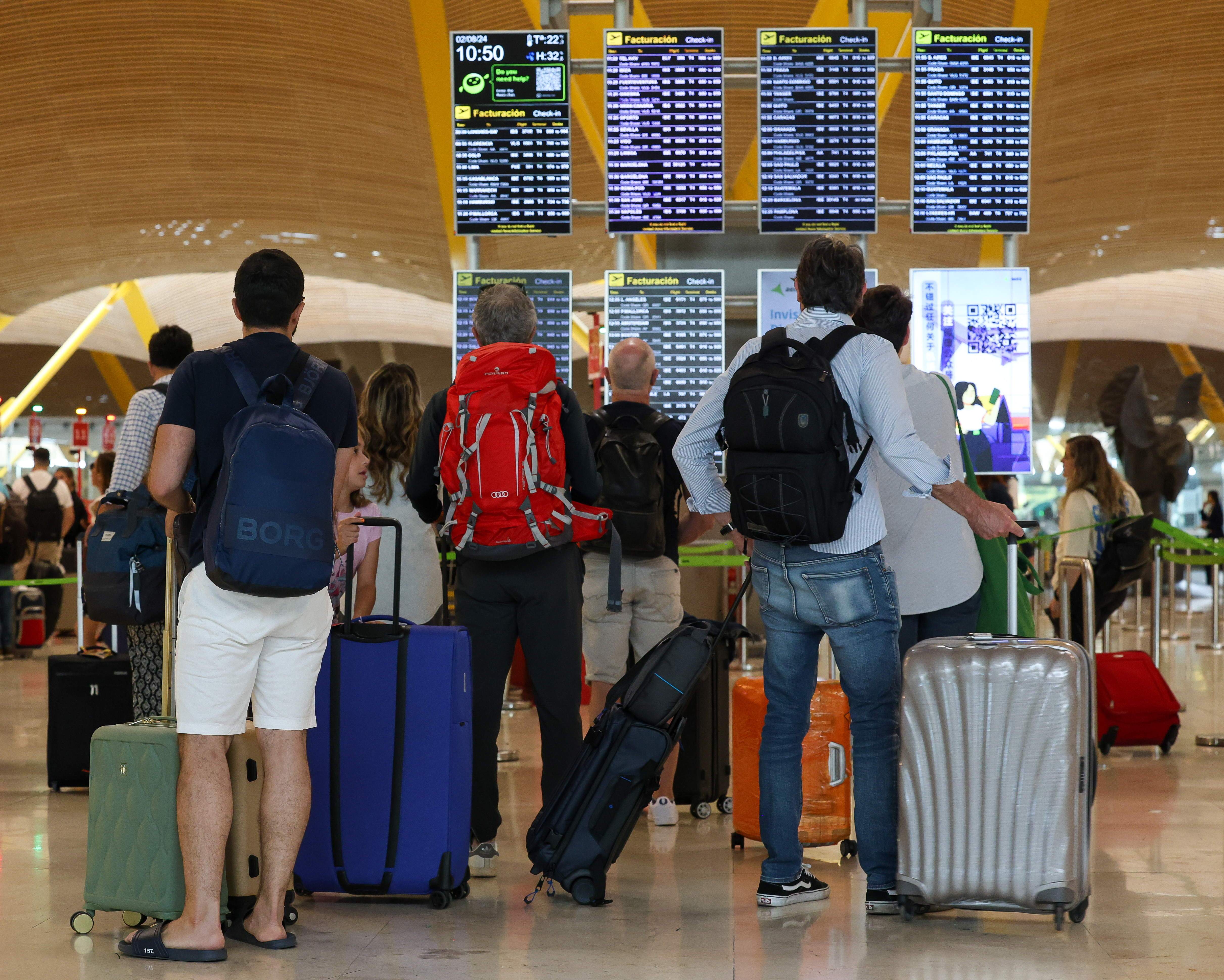 Aeropuerto de Barajas. EP