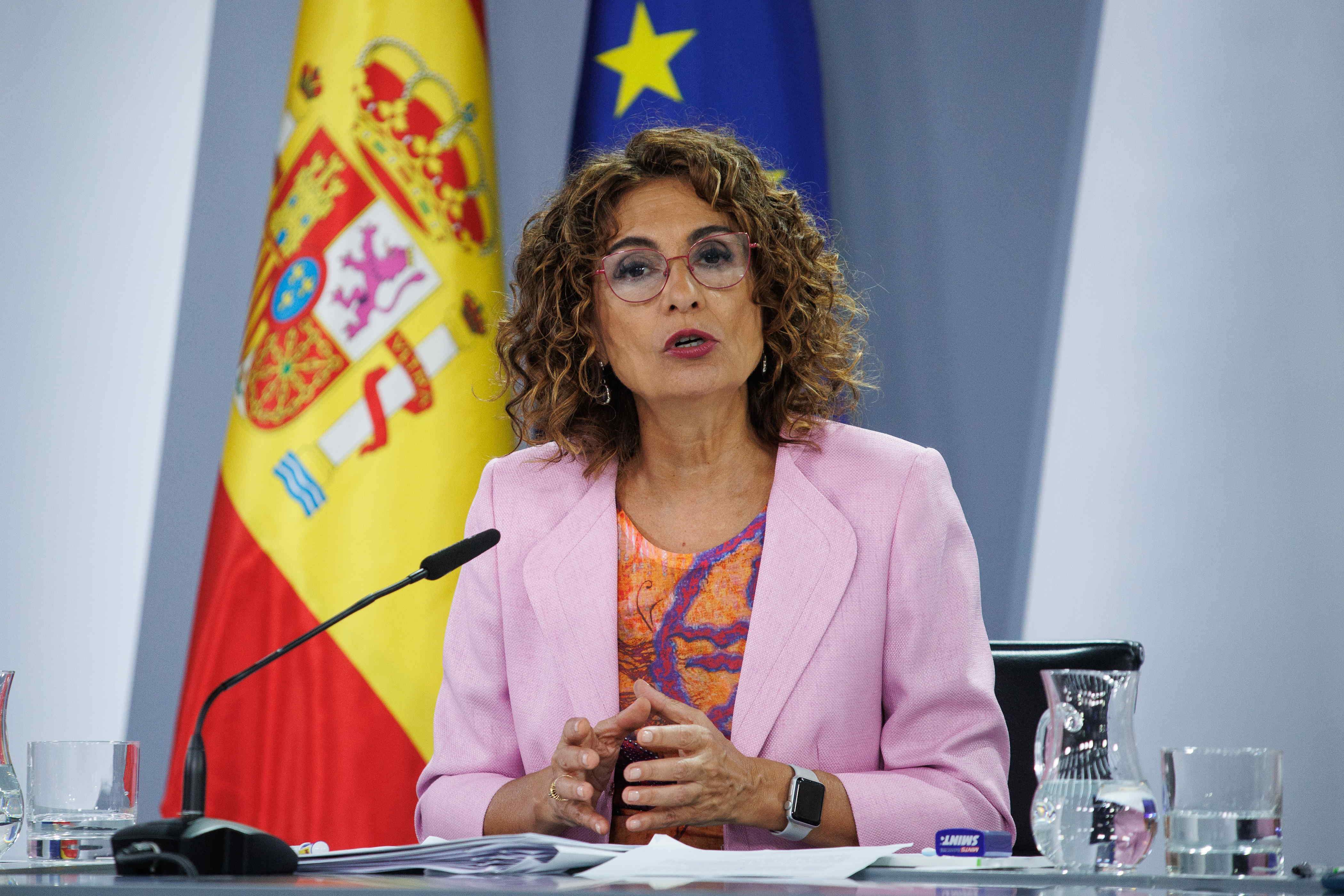 Maria Jesús Montero, responsable de Hacienda. EP